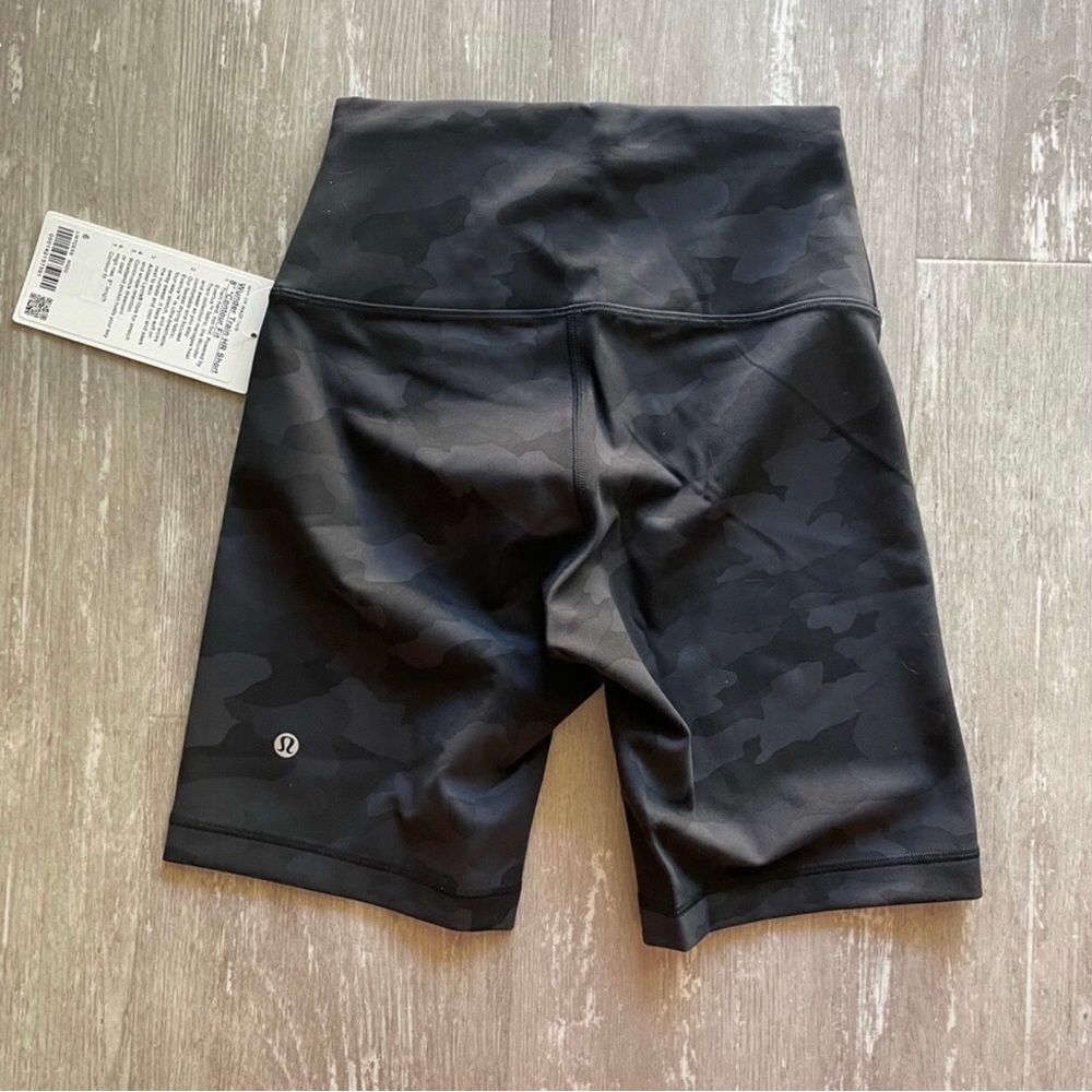 Lululemon Wunder Train Contour Fit High-Rise Short 8” - Camo